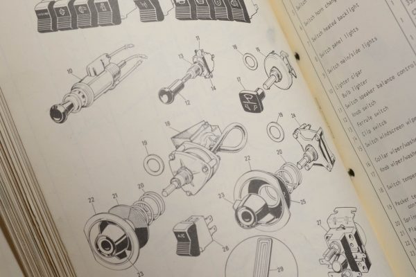 JENSEN INTERCEPTOR & FF MK.II PARTS LISTS - Image 9