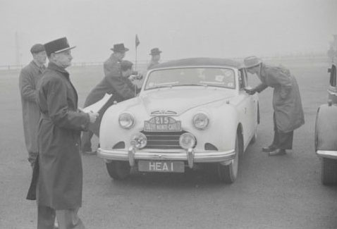 Monte Carlo Rally 1953 | Jensen Interceptors