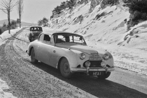 Monte Carlo Rally 1953 | Jensen Interceptors