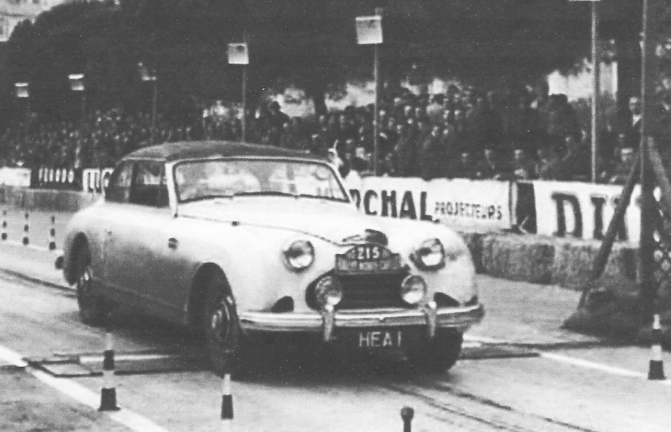 Monte Carlo Rally 1953 | Jensen Interceptors