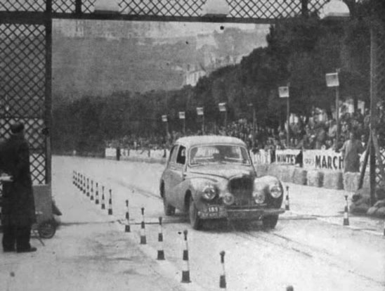 Monte Carlo Rally 1953 | Jensen Interceptors