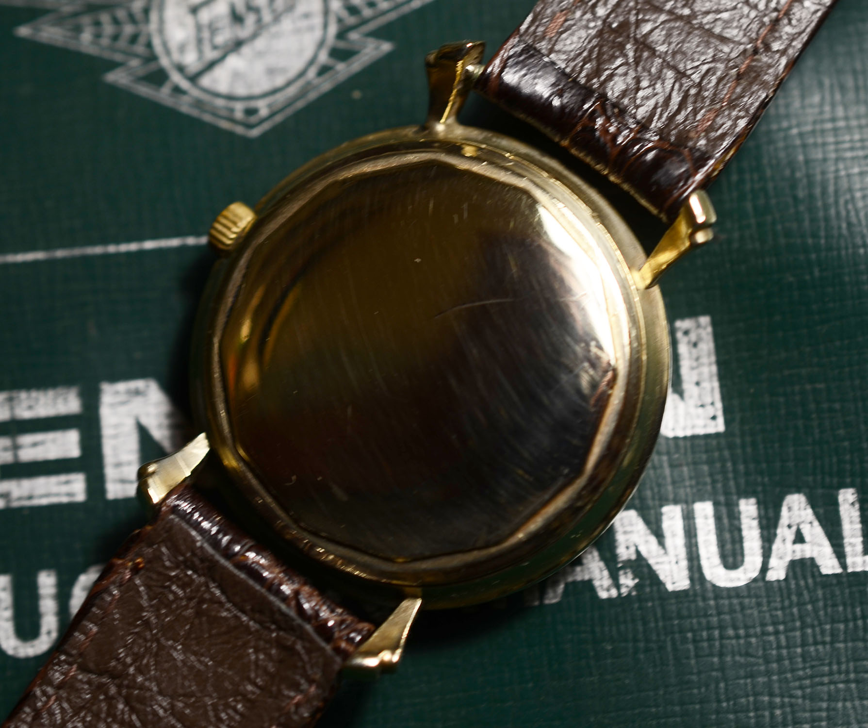 HAMILTON 1950S AUTOMATIC | 14K GOLD | ART-DECO CASE DESIGN