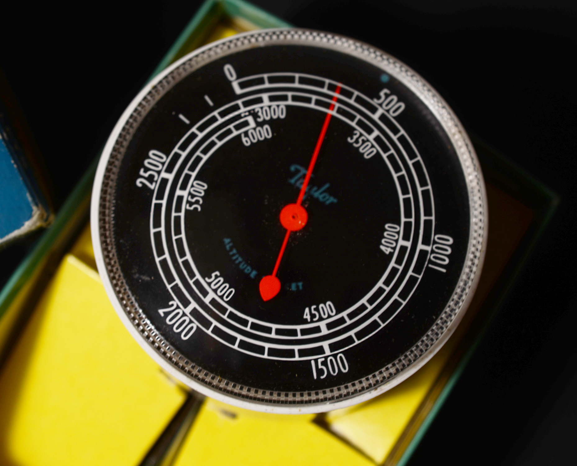 CAR ALTIMETER BY TAYLOR 1960S NOS - Image 2